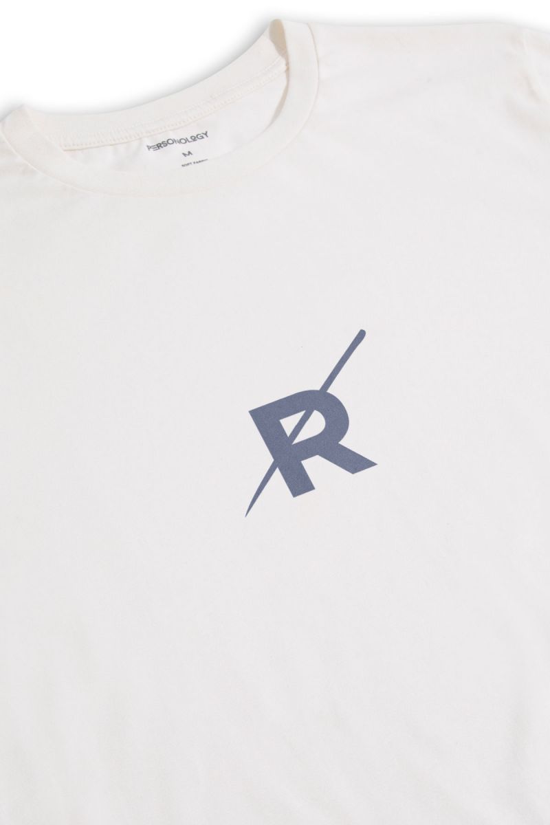 Off White Soft Fabric  Design Short Sleeve Tee