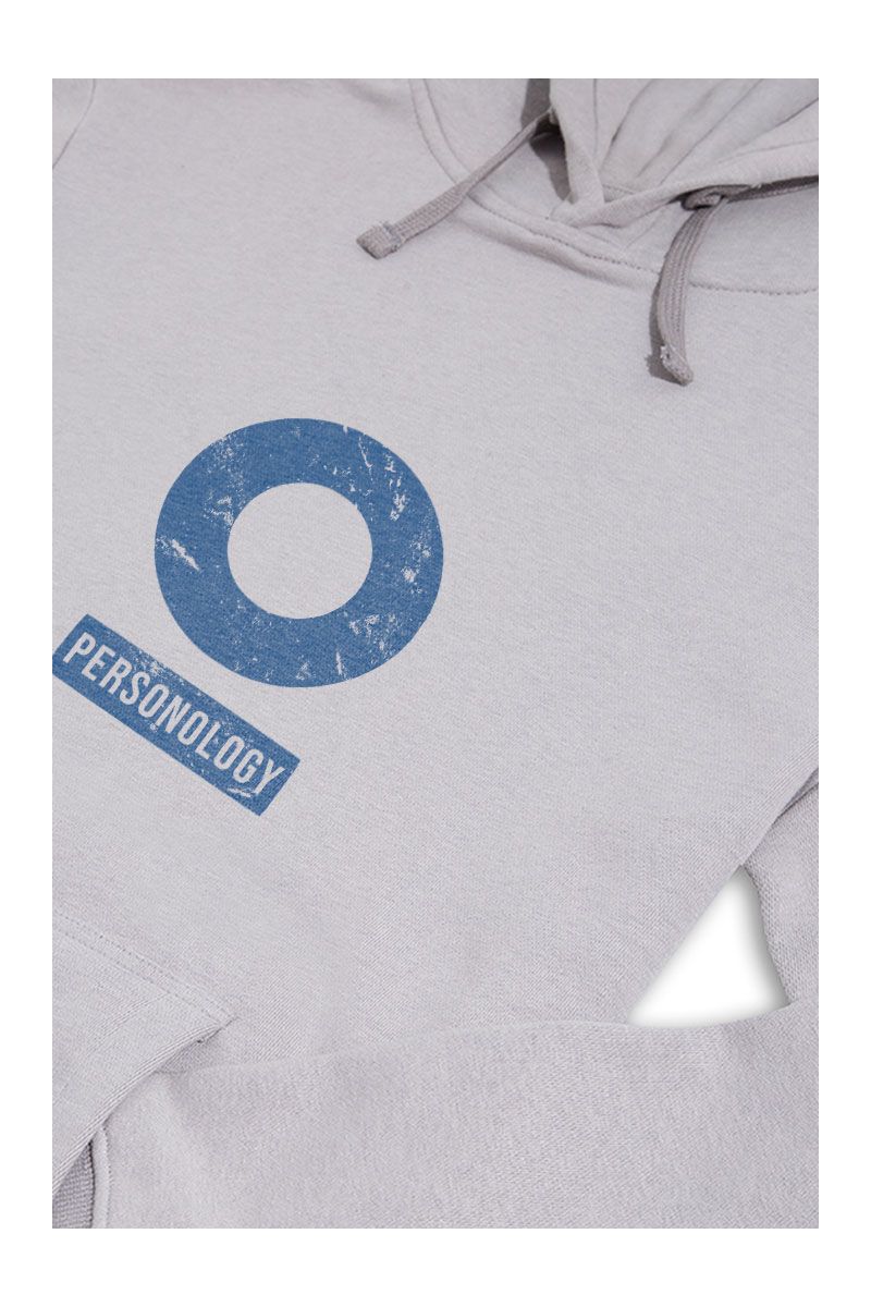 Grey Premium Cotton Basic Design Pullover Hoodie