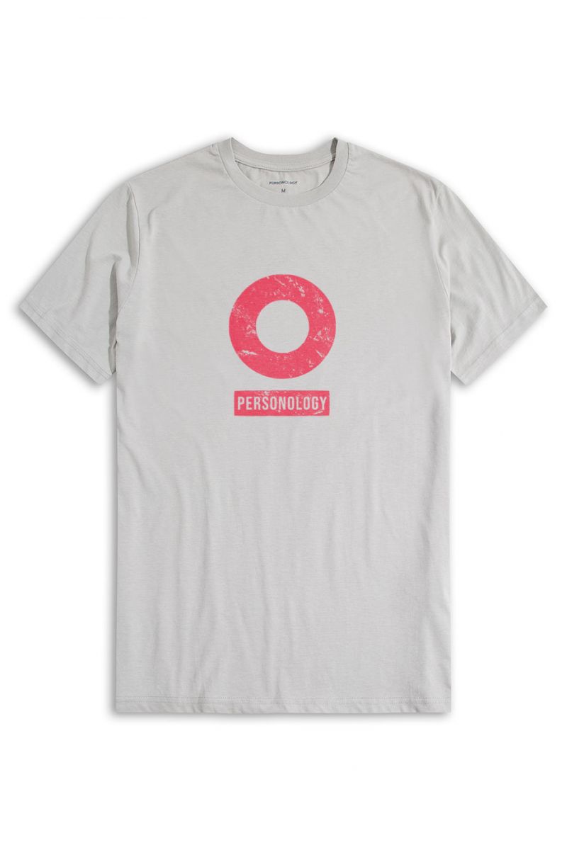 Grey Soft Fabric Basic Design Short Sleeve Tee