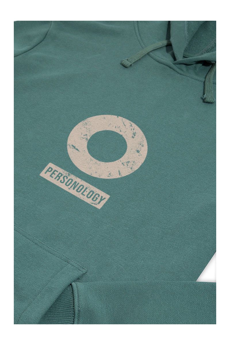 Green Premium Cotton Basic Design Pullover Hoodie