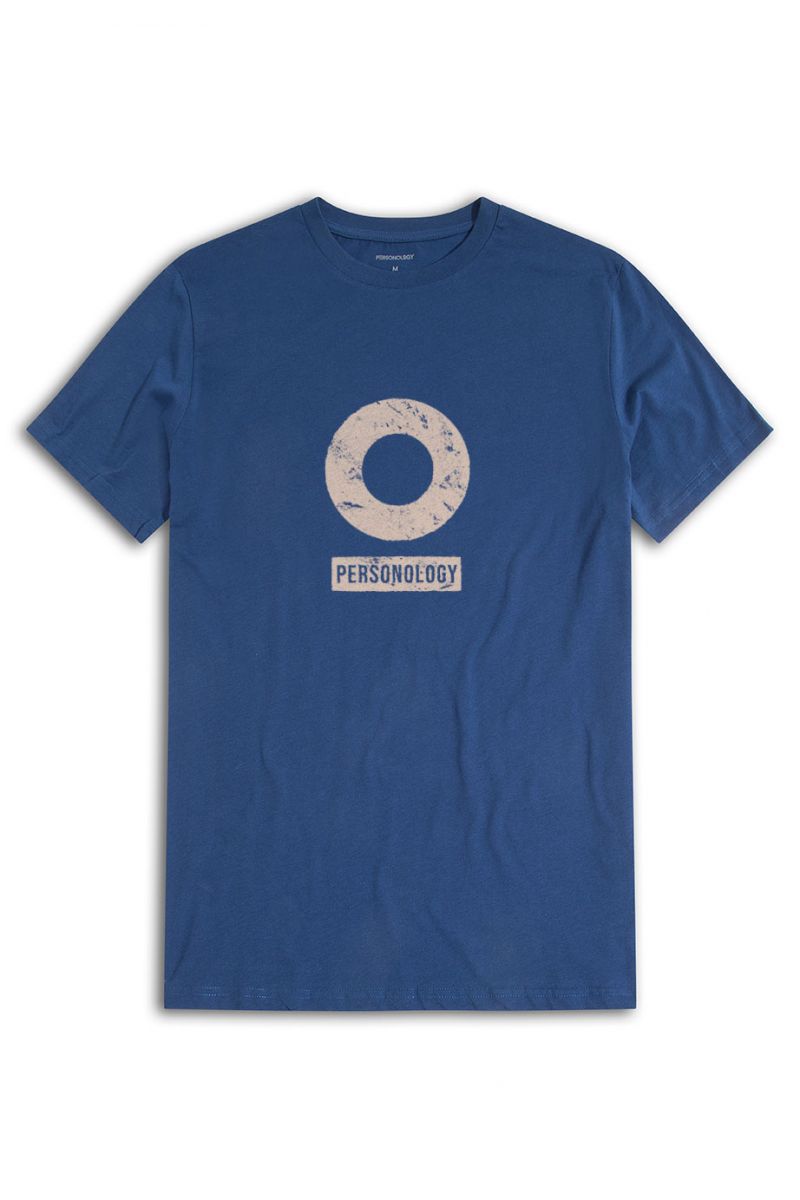 Navy Soft Fabric Basic Design Short Sleeve Tee
