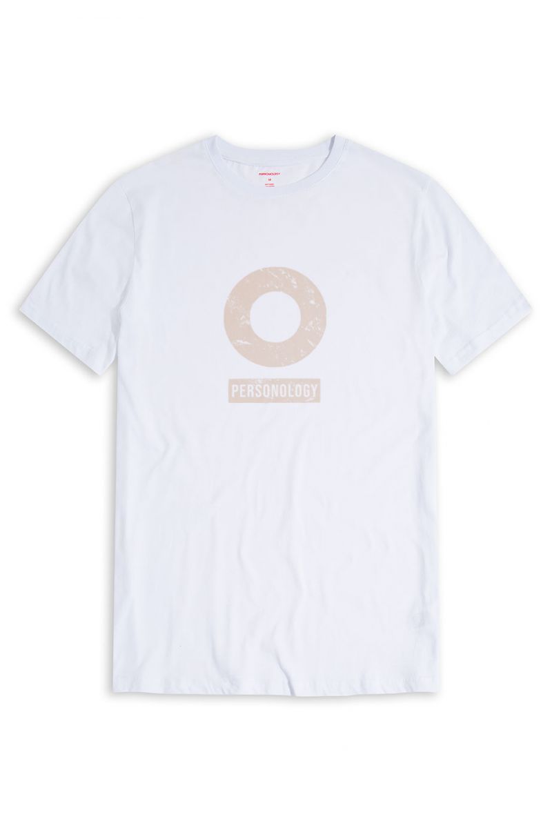 White Soft Fabric Basic Design Short Sleeve Tee