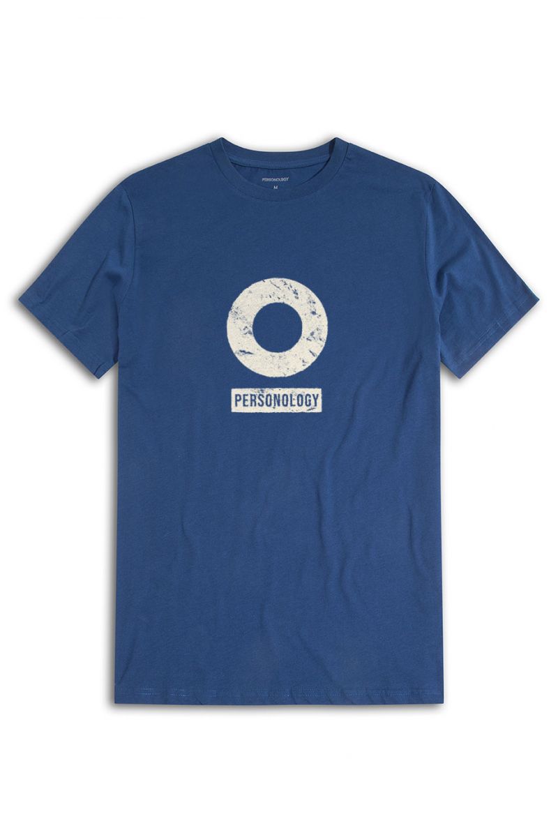 Navy Soft Fabric Basic Design Short Sleeve Tee
