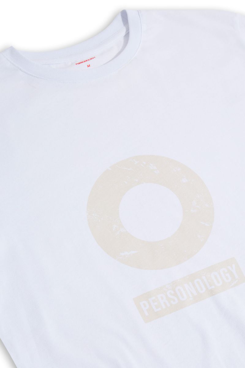 White Soft Fabric Basic Design Short Sleeve Tee