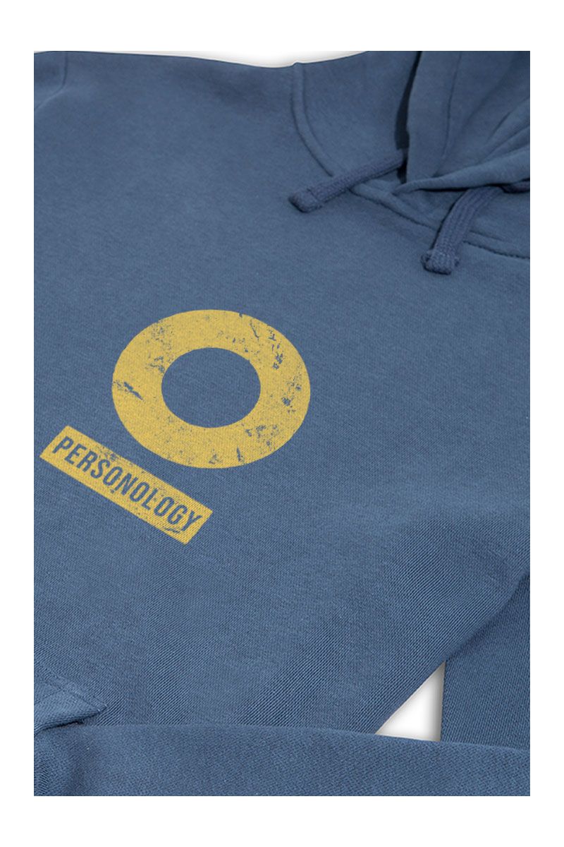 Navy Premium Cotton Basic Design Pullover Hoodie