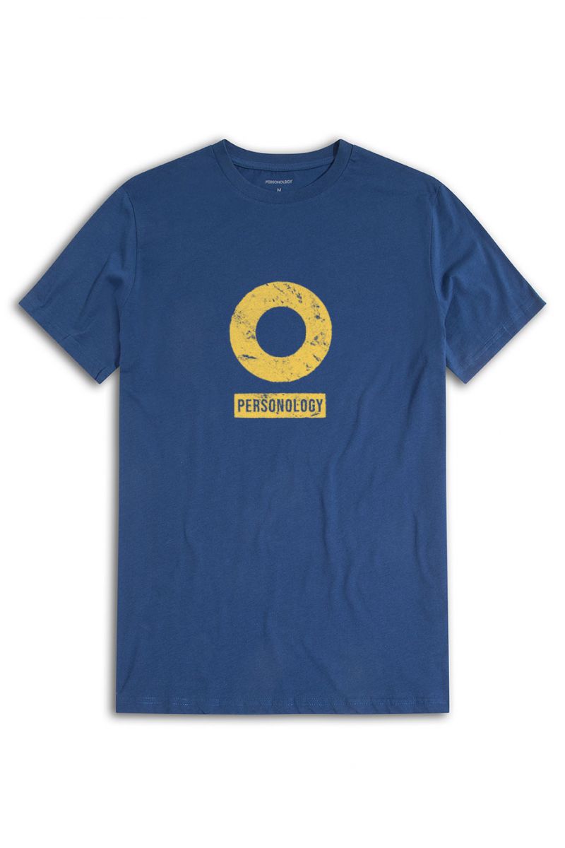 Navy Soft Fabric Basic Design Short Sleeve Tee