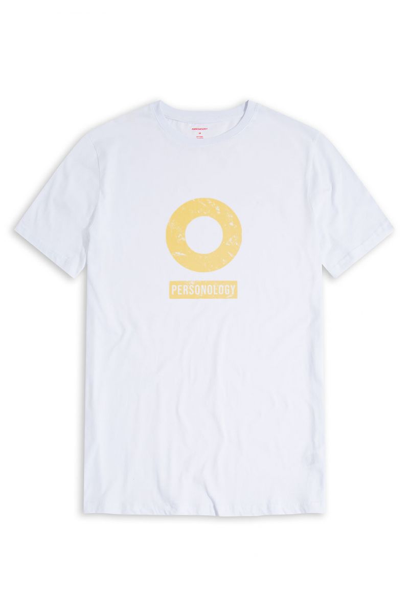 White Soft Fabric Basic Design Short Sleeve Tee