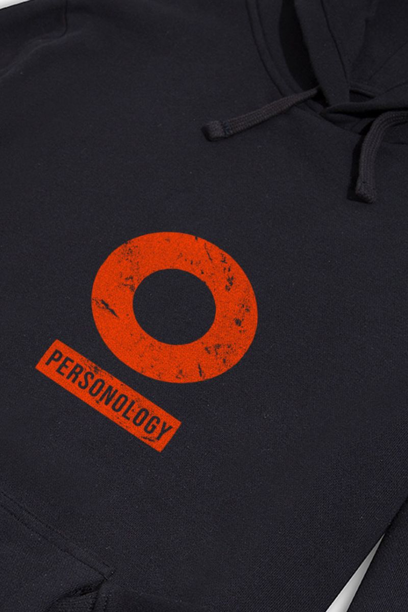 Black Premium Cotton Basic Design Pullover Hoodie