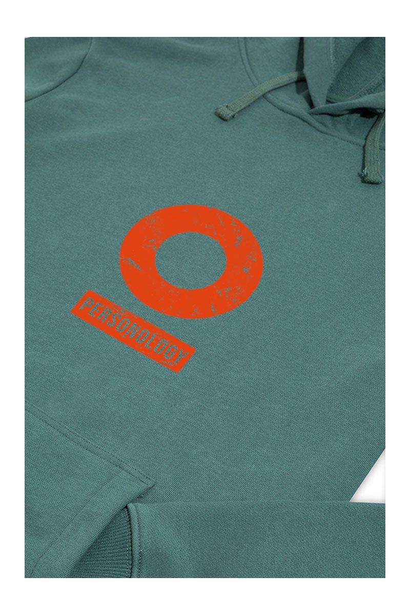 Green Premium Cotton Basic Design Pullover Hoodie