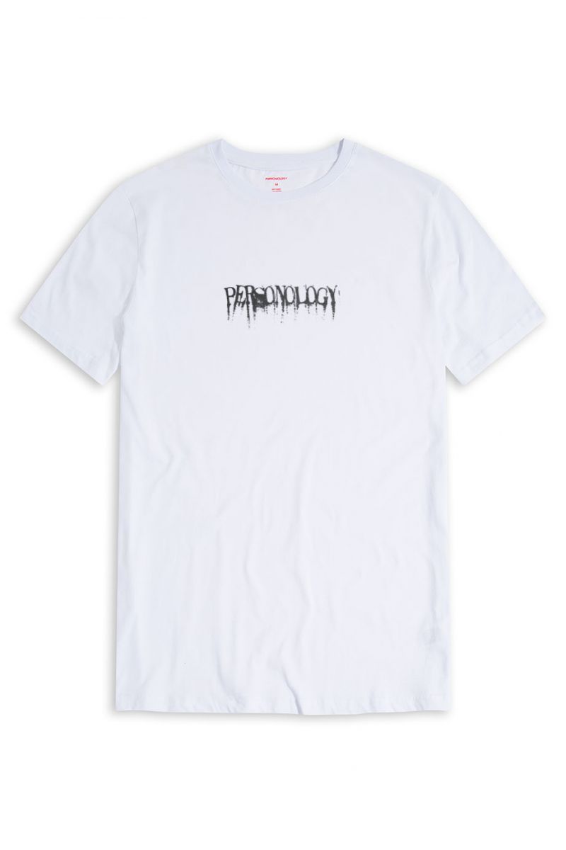 White Soft Fabric I am Drowning Black Design Short Sleeve Tee